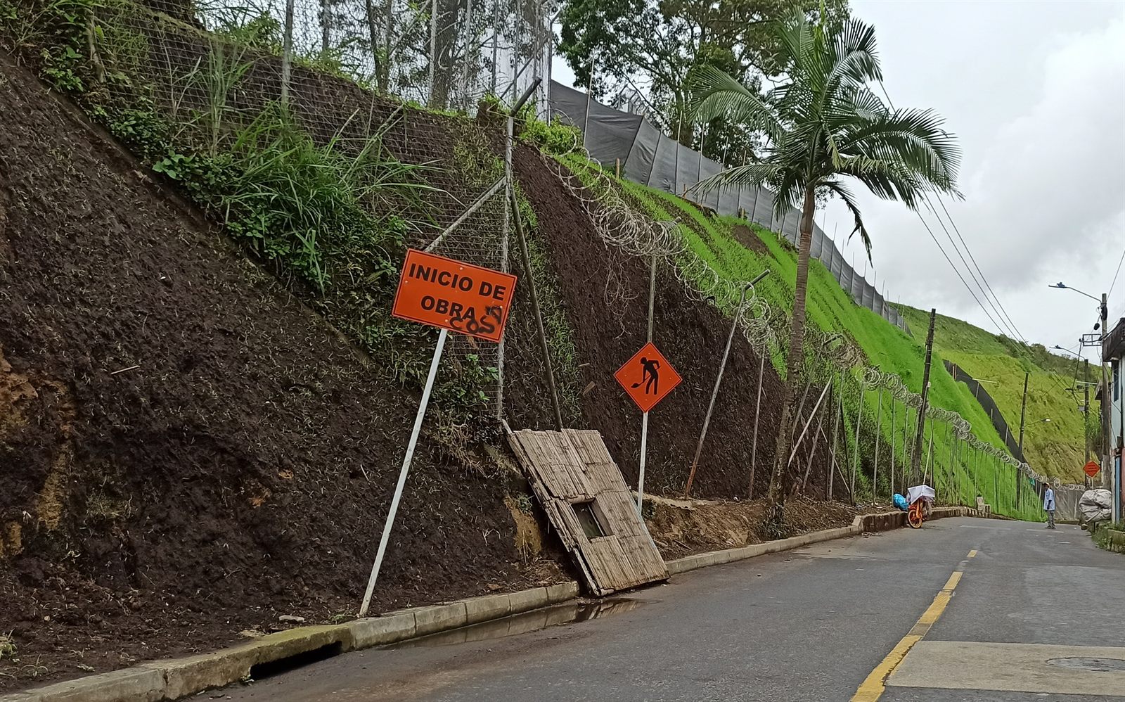 Obras de contención y estabilización de taludes en el Aeropuerto Matecaña de Pereira (3/3)